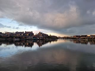 Wolken en blauwe lucht