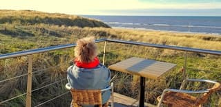 Wat een uitzicht! @Egmond aan Zee