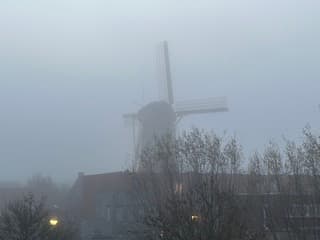 Mistig in Etten-Leur 