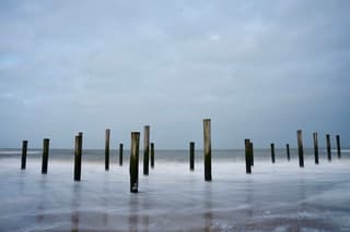 Droog weer in Petten