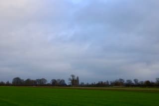Klein beetje blauwe lucht 