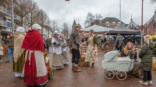 Gisteren was het overdag prima weer voor Dickens in Geldermalsen 