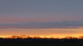 zonsopkomst met kleur