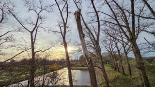 Bewolkt maar ook  zon vanmiddag 