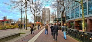 Prima weer voor een wandeling tussen de middag 