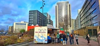 Prima weer voor wandeling tussen de middag en een visje