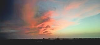 Mooi kleuren spektakel boven Alkmaar