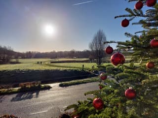 Zonnige start van de dag