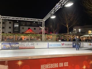 Weinachtsmarkt in de kerstsfeer in heinsberg