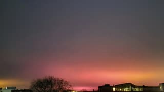 Kleurrijke dagafsluiting 