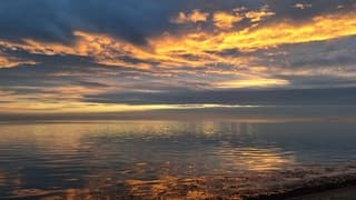 Langs de Oosterschelde; vanmorgen vroeg