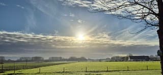 Heerlijke najaarszon