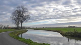 Mooie wolken, en bijna geen wind