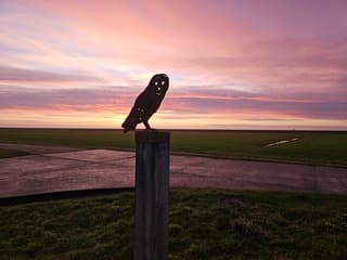Zonsopkomst op Schiermonnikoog