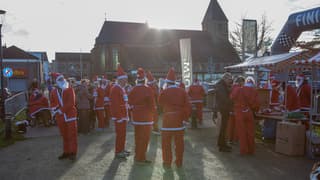 Prima weer voor de SantaRun in Geldermalsen