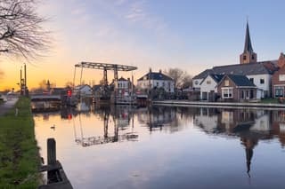 Prachtig en rustig einde van de dag. 