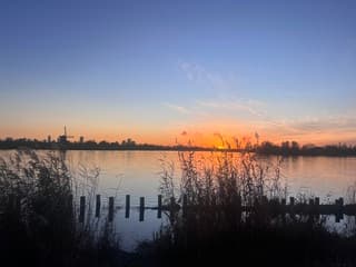 Zonsondergang Rotterdam