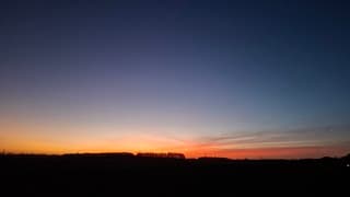 Zonsondergang Drenthe 