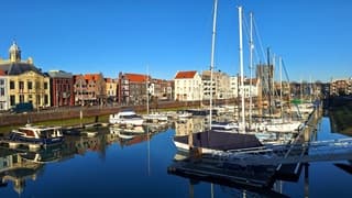Heerlijke dag, strak blauwe lucht