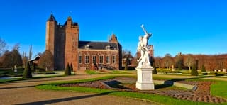 Veel blauw in Heemskerk vandaag 