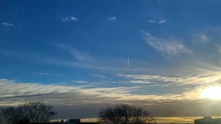 Prachtige zonsopkomst 