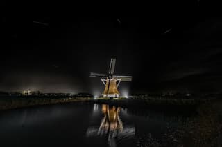 geminiden boven Hantum