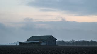Geen spectaculaire zonsopkomst 