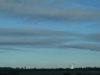 zonnig/ wolkenluchten