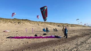 Genieten in de lucht