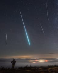 Meteorenzwerm Geminiden 