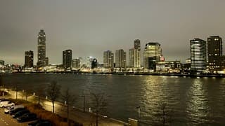 Helder vanochtend in de donkere dagen voor Kerst 