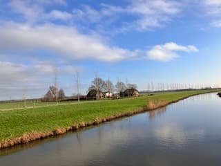 Eindelijk ook hier blauwe lucht 