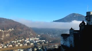 Salzburg, mist maar ook zon