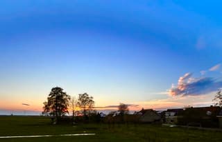 Ondergaande zon