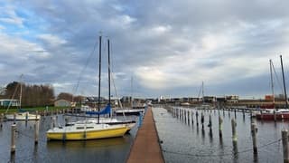 Geregeld zon; het is een stuk aangenamer dan gisteren