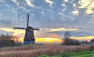 Zonsondergang Noord-Holland