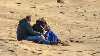 Zonnig, aangenaam weer, voelt voorjaarsachtig