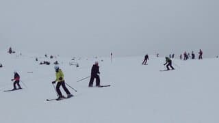 Op hoogte nog prima sneeuw