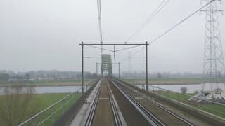 Een grijze bedoening in Arnhem vanmiddag