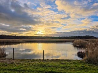 wat later in de middag..kwam er toch nog zon en wat blauwe lucht..