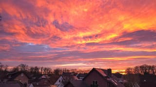 Spectaculaire zonsopkomst