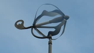 Er staat en stevige wind.