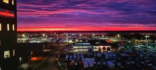 Zonsopgang in Veghel 