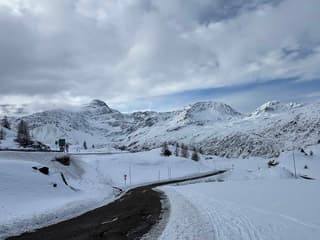 Sneeuw Simplonpas