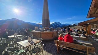 Skihut in hinterglemm nog rustig maar voor hoelang