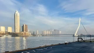 En dan is er ook weer blauwe lucht te zien!