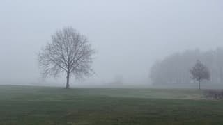 Weinig zicht op de golfbaan