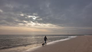 Kleurrijke bewolking op Vlieland