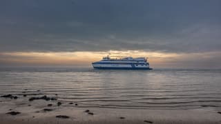 Bewolkt maar kleurrijk Vlieland