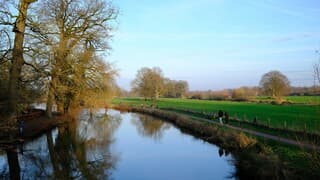 Prachtig wandelweer langs de Kromme Rijn met veel zon